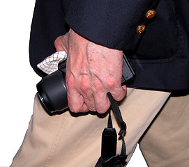 Image showing Stepping With The Camera