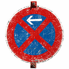 Image showing No parking sign