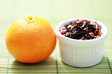 Image showing Tangerine Tea