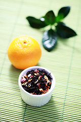 Image showing Tangerine Tea