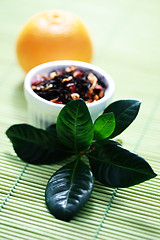 Image showing Tangerine Tea