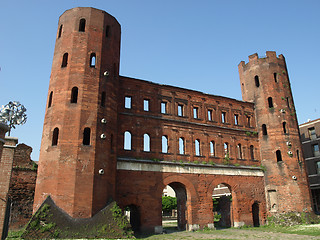 Image showing Porte Palatine, Turin