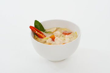 Image showing coconut cream soup