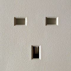 Image showing British plug socket