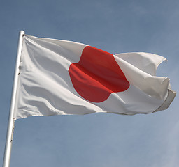 Image showing Flag of Japan