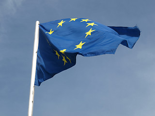 Image showing Flag of Europe