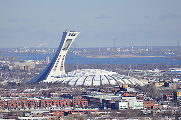 Image showing Olympic Stadium, Montreal.