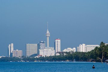 Image showing Jomtien Beach, Pattaya, Thailand