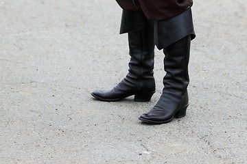 Image showing Black Boots