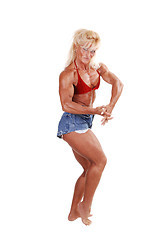 Image showing Bodybuilding woman.