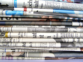 Image showing Newspapers