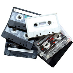 Image showing Music tape cassette