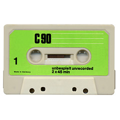 Image showing Music tape cassette