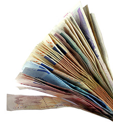 Image showing Euro notes