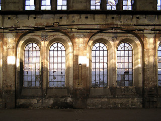 Image showing Abandoned factory