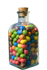 Image showing Candy in the botlle