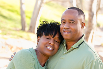 Image showing Attractive Happy African American Couple