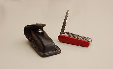 Image showing A pocket saw