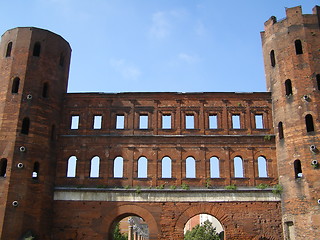 Image showing Porte Palatine, Turin