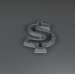 Image showing heavy dollar
