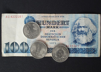 Image showing DDR banknote