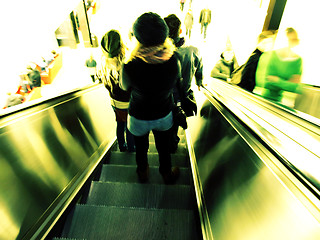 Image showing Escalator