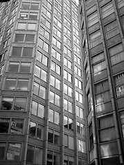 Image showing Modern brutalist architecture, London