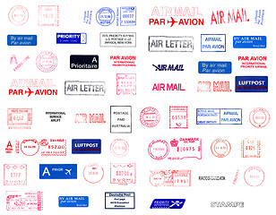 Image showing Postage meters