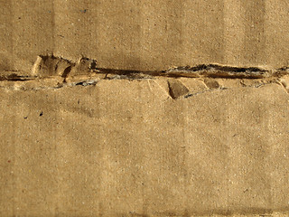 Image showing Corrugated cardboard