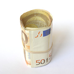 Image showing Euro notes