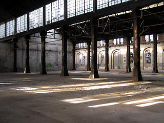 Image showing Abandoned factory