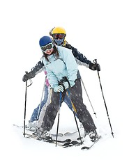 Image showing Skiers