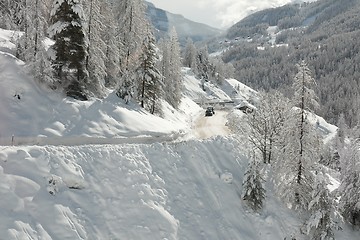 Image showing Winter road