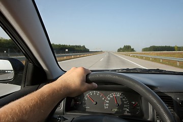 Image showing Driving