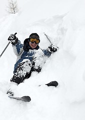 Image showing Skier