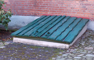 Image showing Gate to a cellar