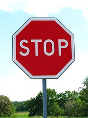 Image showing Stop sign