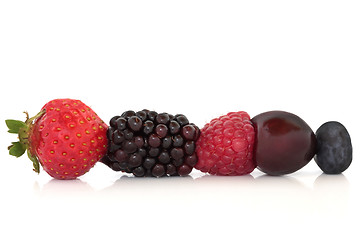 Image showing Fruit Kebab