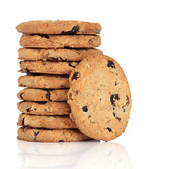 Image showing Blueberry and Oat Cookies