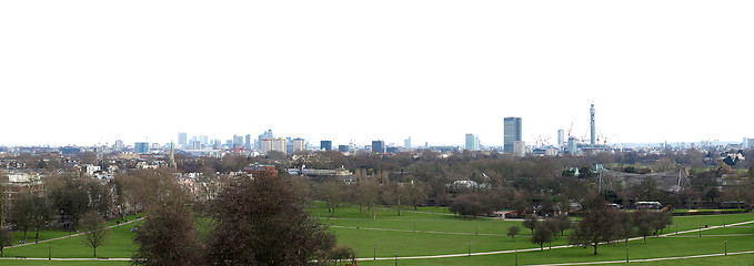 Image showing London panorama