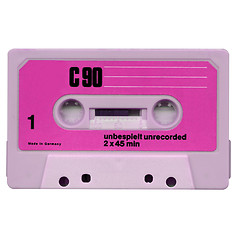 Image showing Music tape cassette