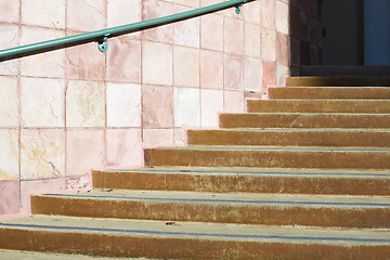 Image showing Stairway and Railing