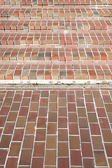 Image showing Brick Steps