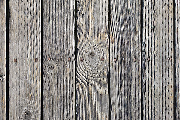 Image showing Wooden Fence Detail