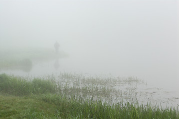 Image showing Morning on the River