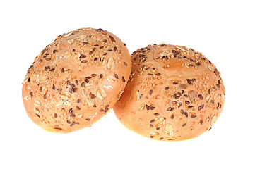 Image showing bun with sesame