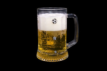 Image showing cool beer(clipping path included)