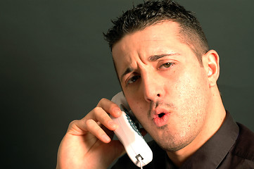 Image showing business man on phone 2435