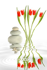 Image showing Zen Garden Abstract