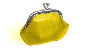 Image showing yellow old style wallet